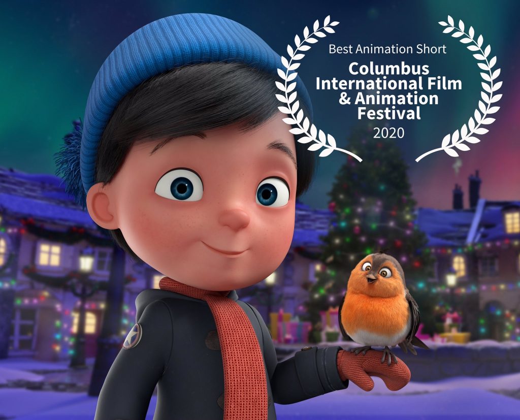 'The Christmas Letter' wins 'Best Animated Short Film' at Columbus